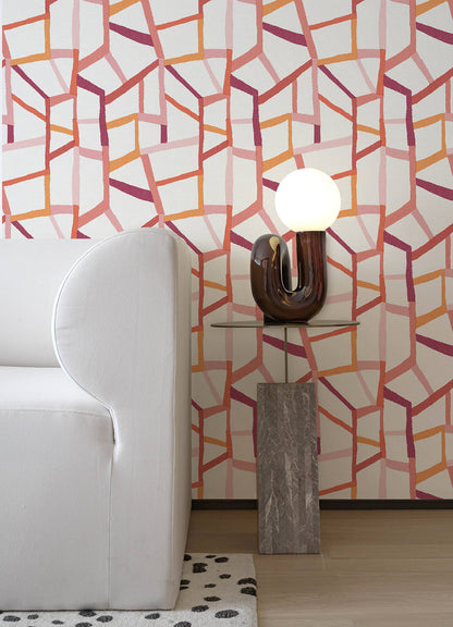 Whimsy Tate Geometric Wallpaper