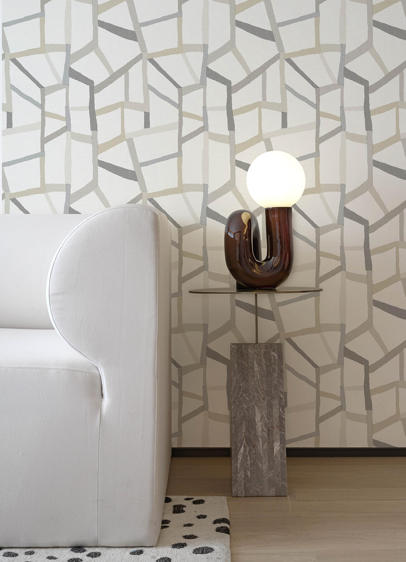 Whimsy Tate Geometric Wallpaper