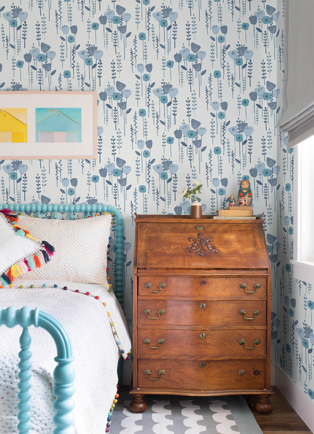 Whimsy Mabel Floral Wallpaper