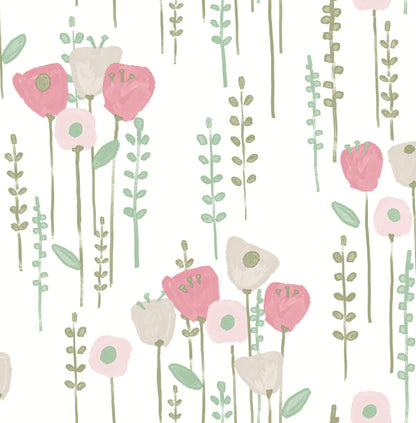 Whimsy Mabel Floral Wallpaper