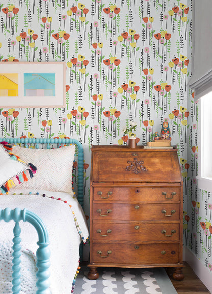Whimsy Mabel Floral Wallpaper