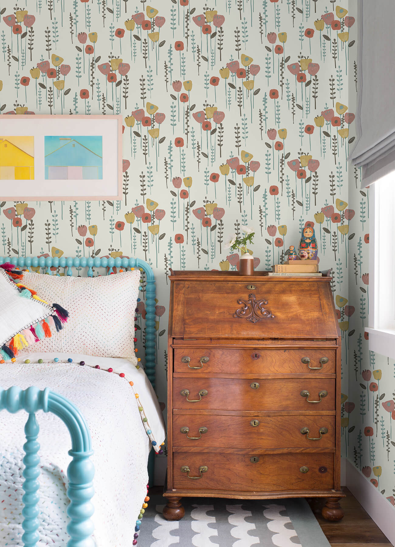Whimsy Mabel Floral Wallpaper