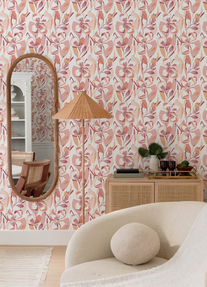 Whimsy Nathalie Blooms Wallpaper