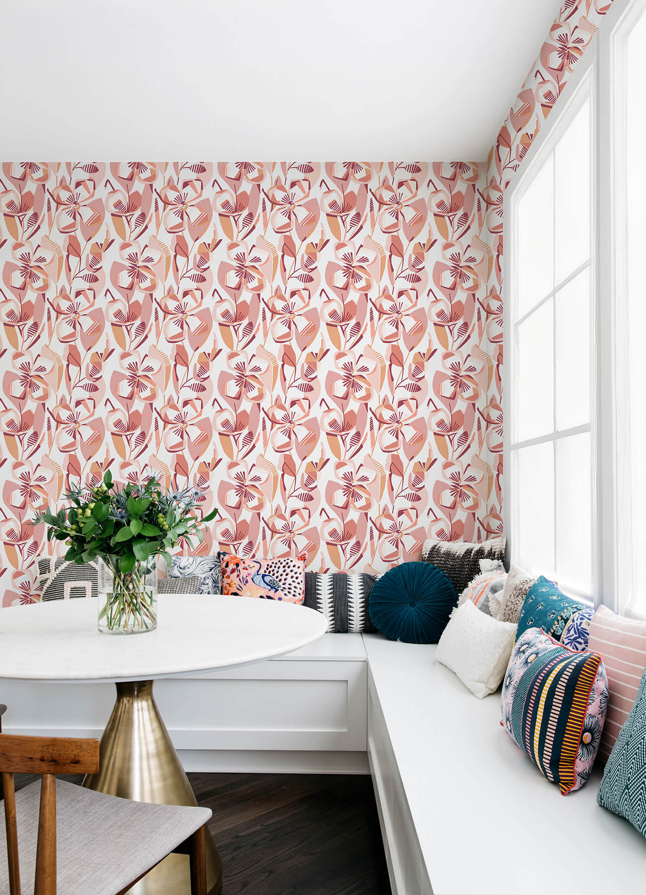 Whimsy Nathalie Blooms Wallpaper