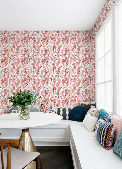 Whimsy Nathalie Blooms Wallpaper