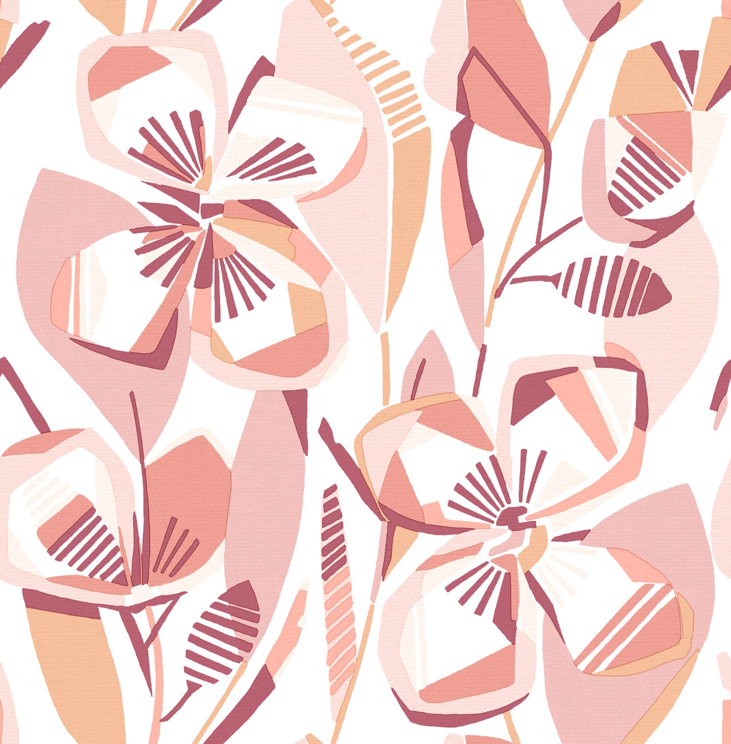 Whimsy Nathalie Blooms Wallpaper