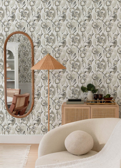 Whimsy Nathalie Blooms Wallpaper