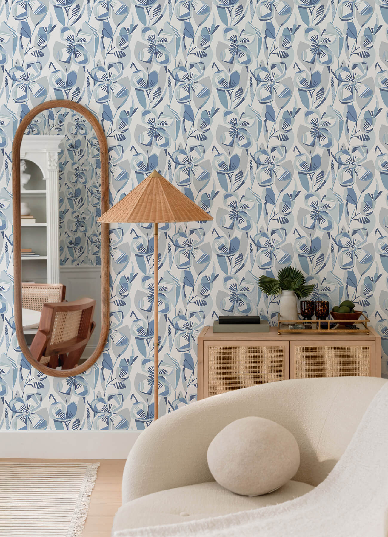 Whimsy Nathalie Blooms Wallpaper