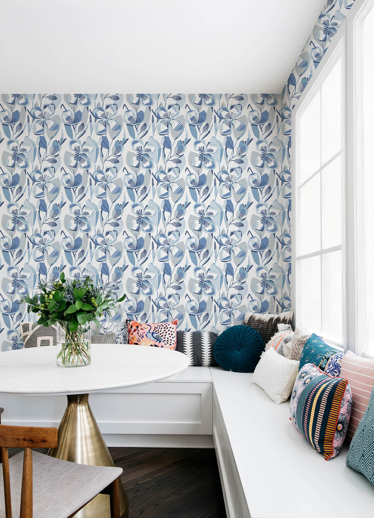 Whimsy Nathalie Blooms Wallpaper