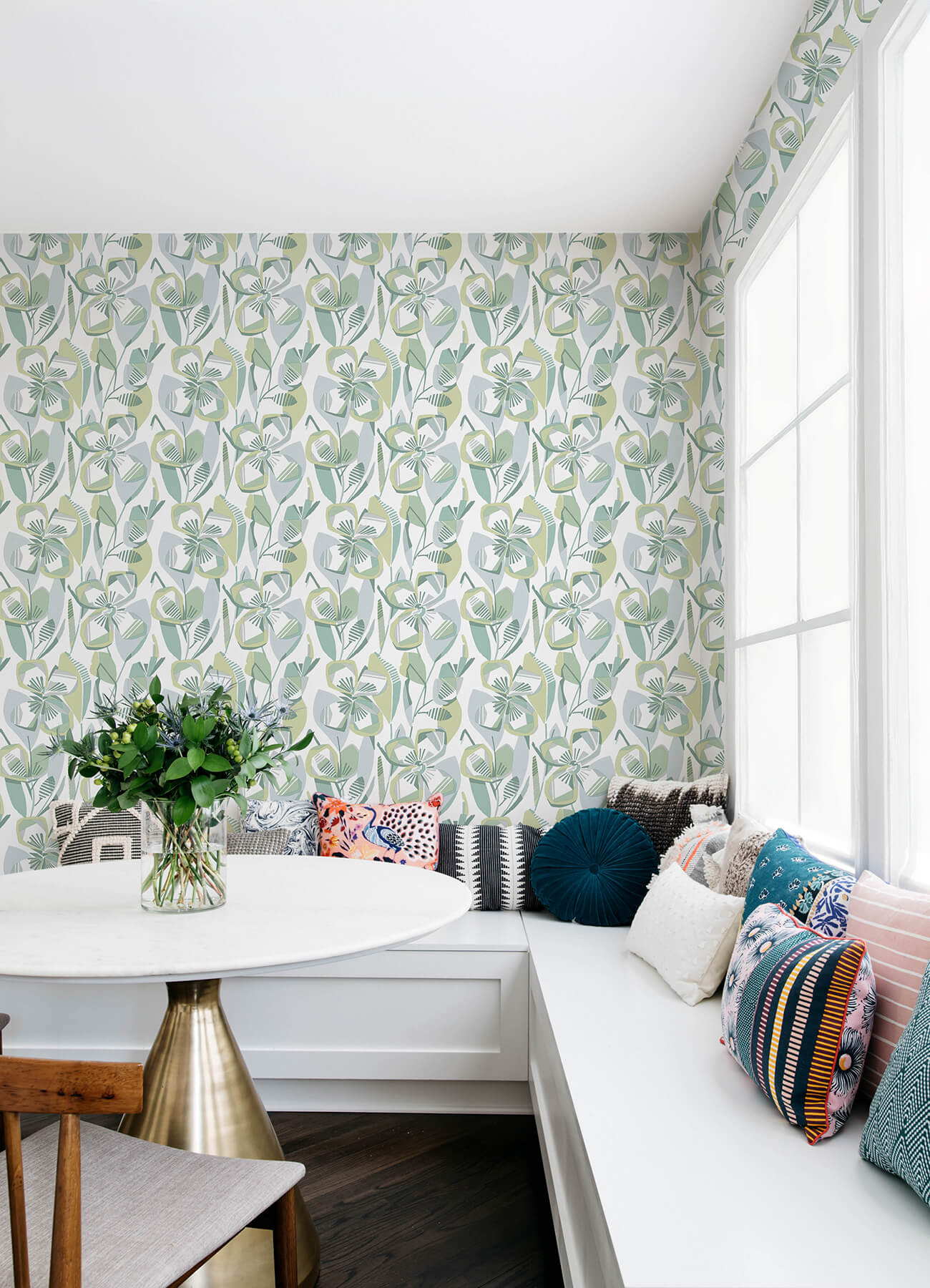 Whimsy Nathalie Blooms Wallpaper