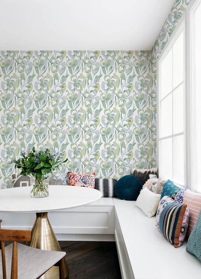 Whimsy Nathalie Blooms Wallpaper