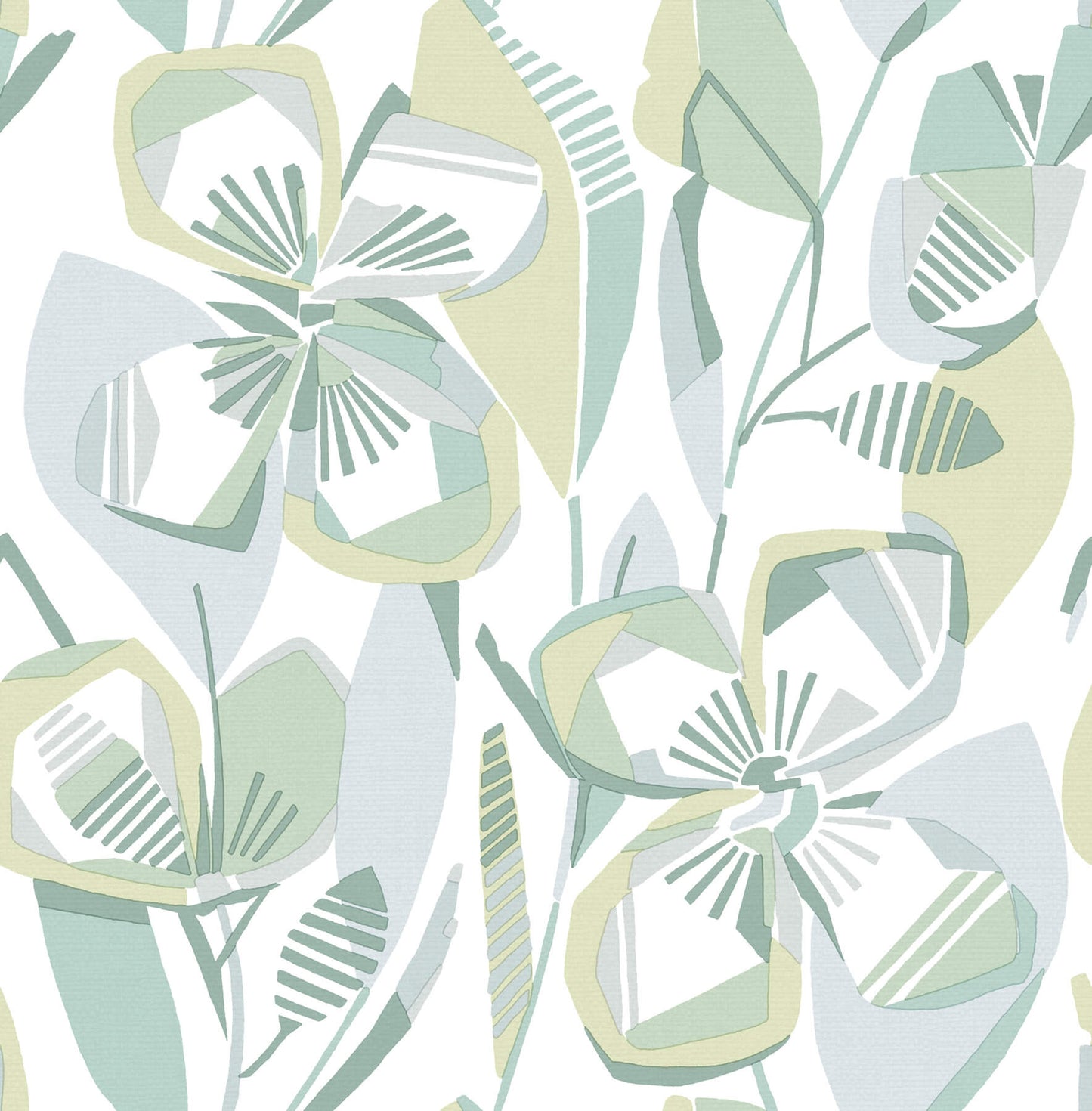 Whimsy Nathalie Blooms Wallpaper