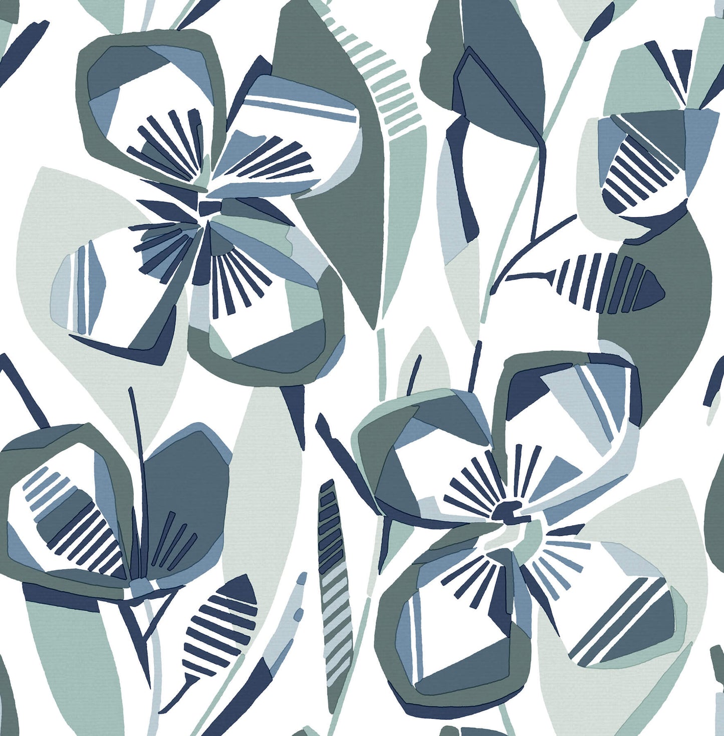 Whimsy Nathalie Blooms Wallpaper