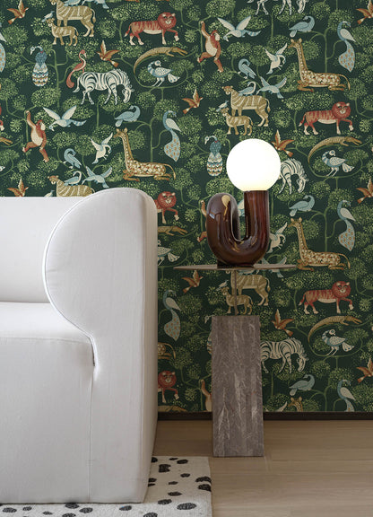 Whimsy Rigby Jungle Wallpaper