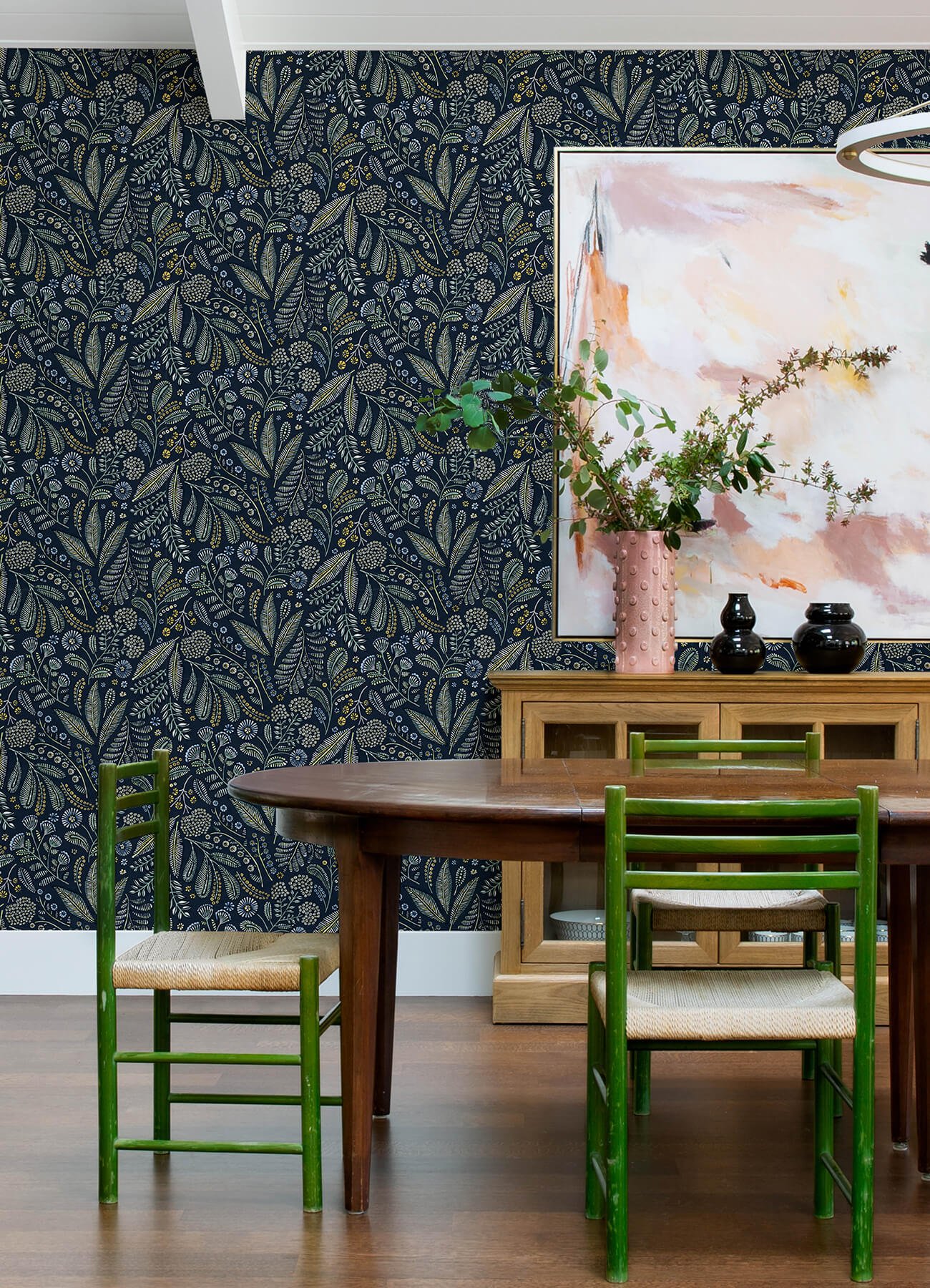 Whimsy Briar Floral Wallpaper