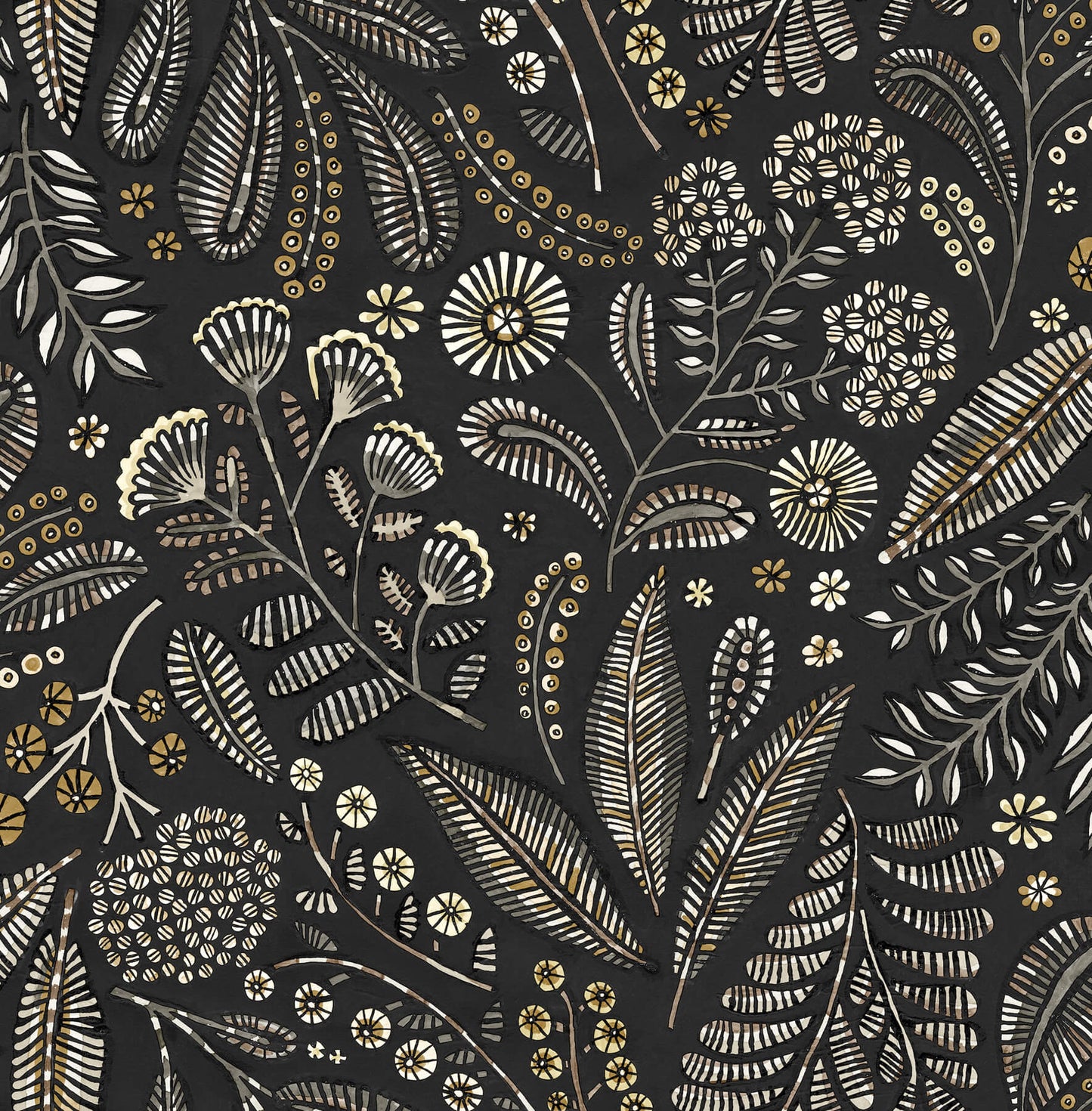 Whimsy Briar Floral Wallpaper