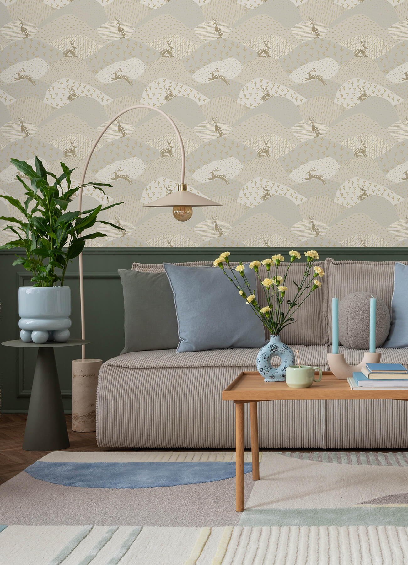 Whimsy Peter Rabbit Wallpaper