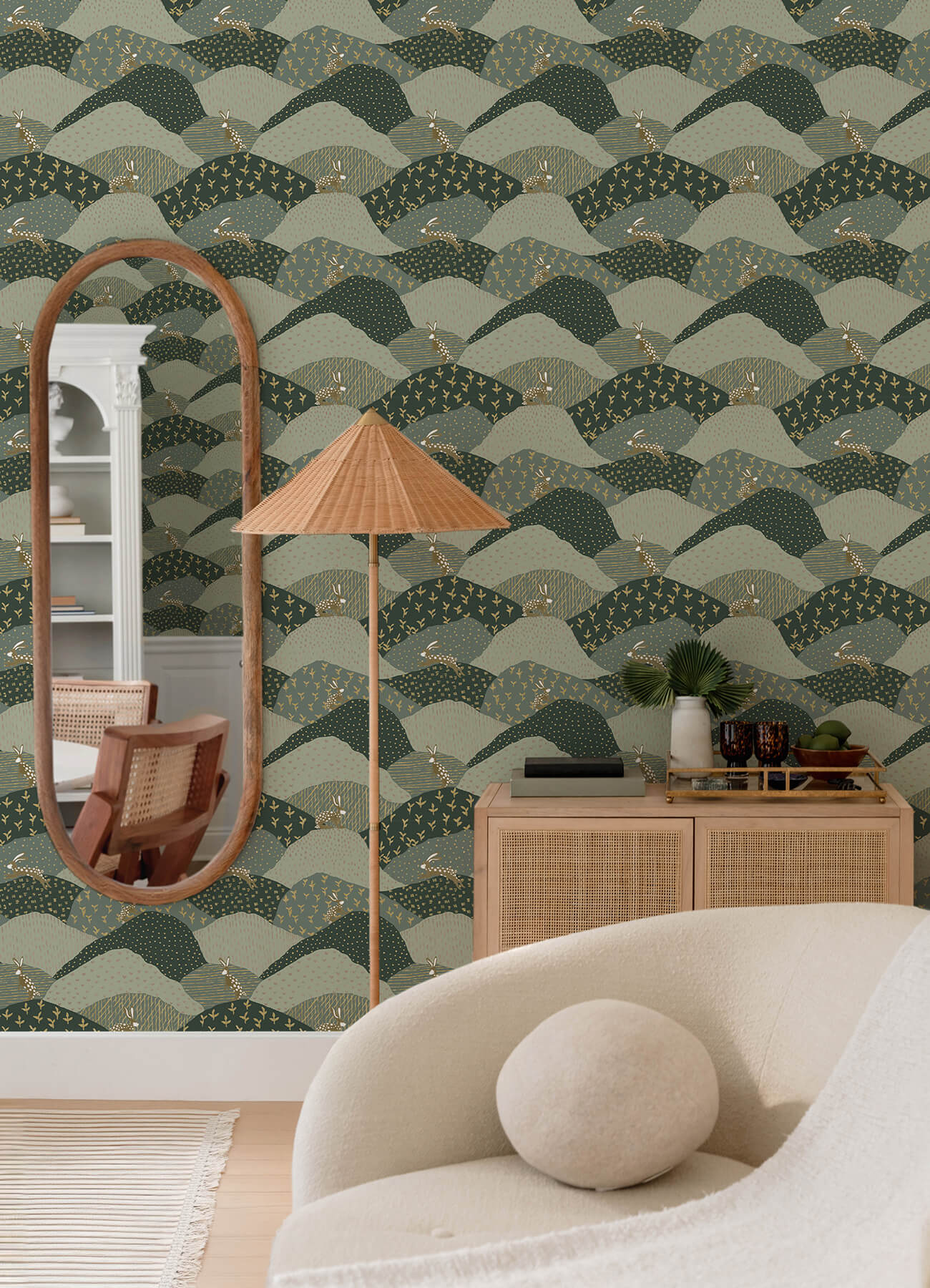 Whimsy Peter Rabbit Wallpaper