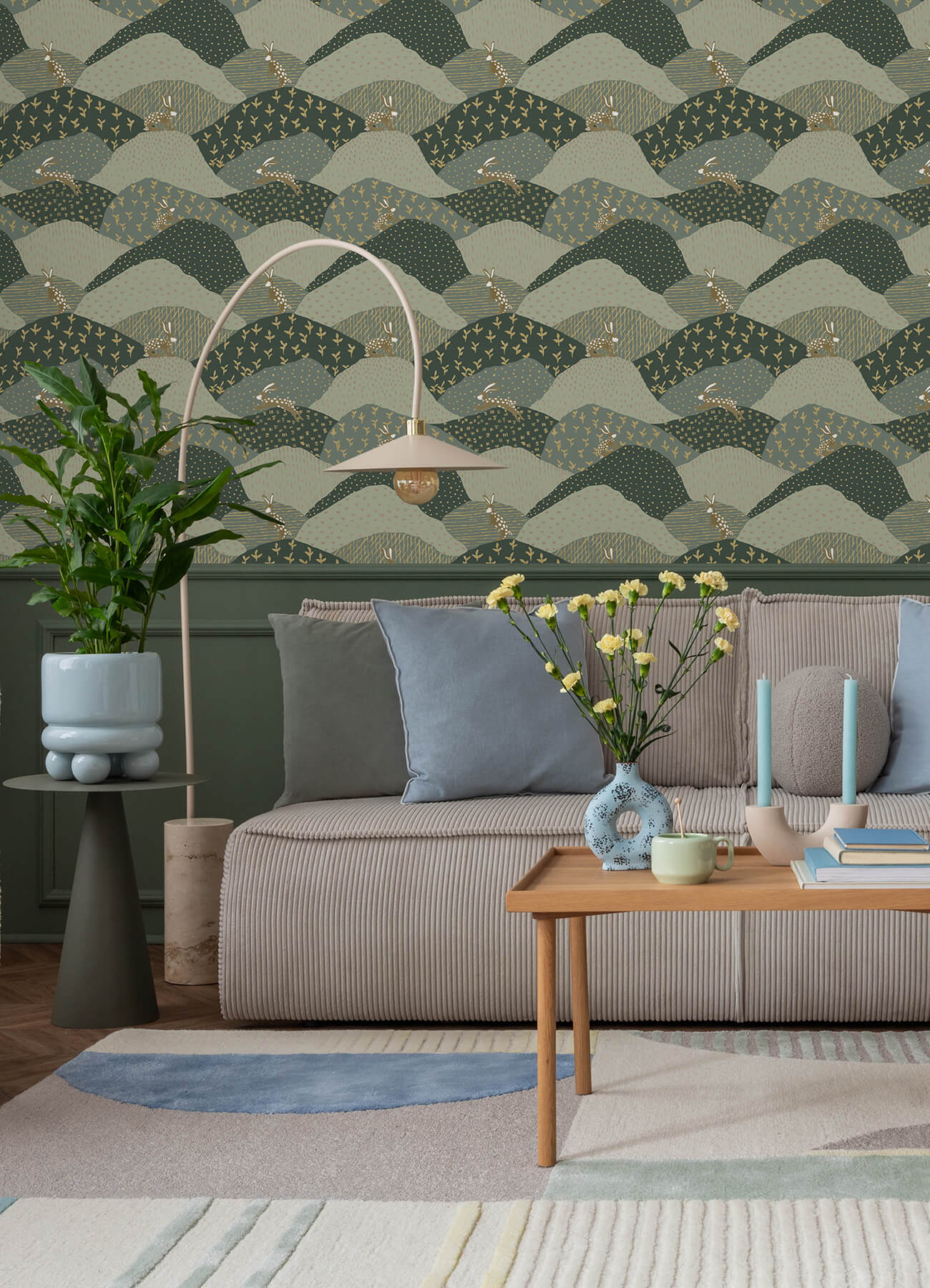 Whimsy Peter Rabbit Wallpaper