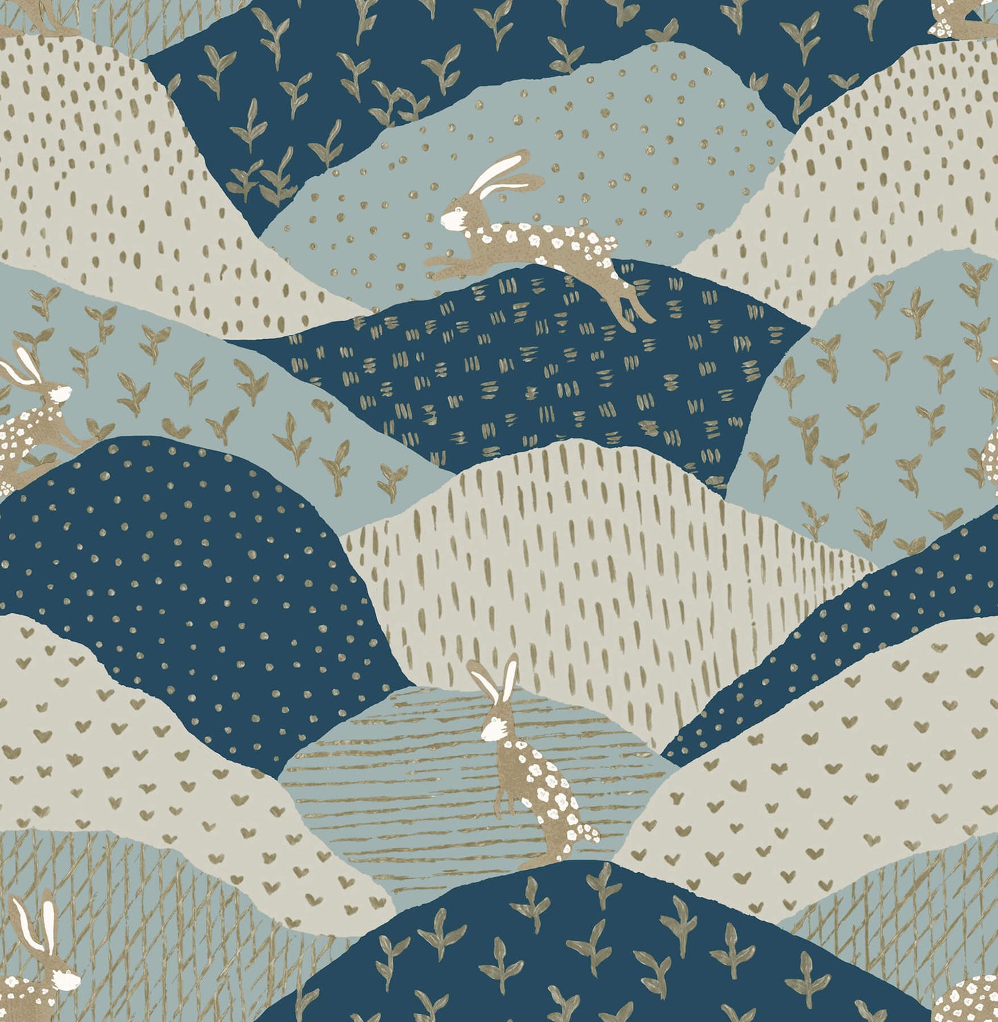 Whimsy Peter Rabbit Wallpaper