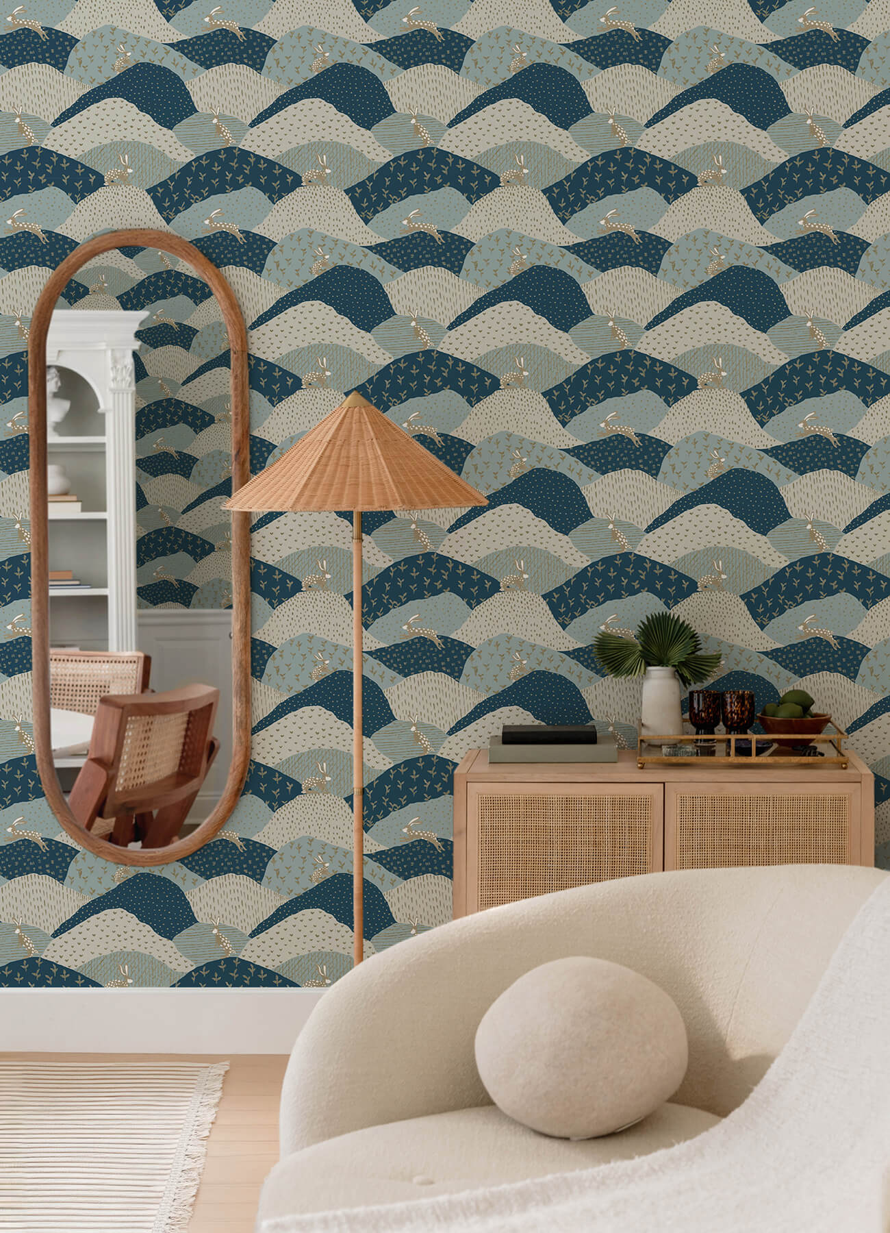Whimsy Peter Rabbit Wallpaper