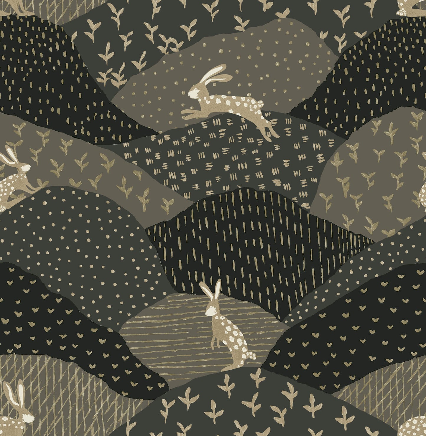 Whimsy Peter Rabbit Wallpaper