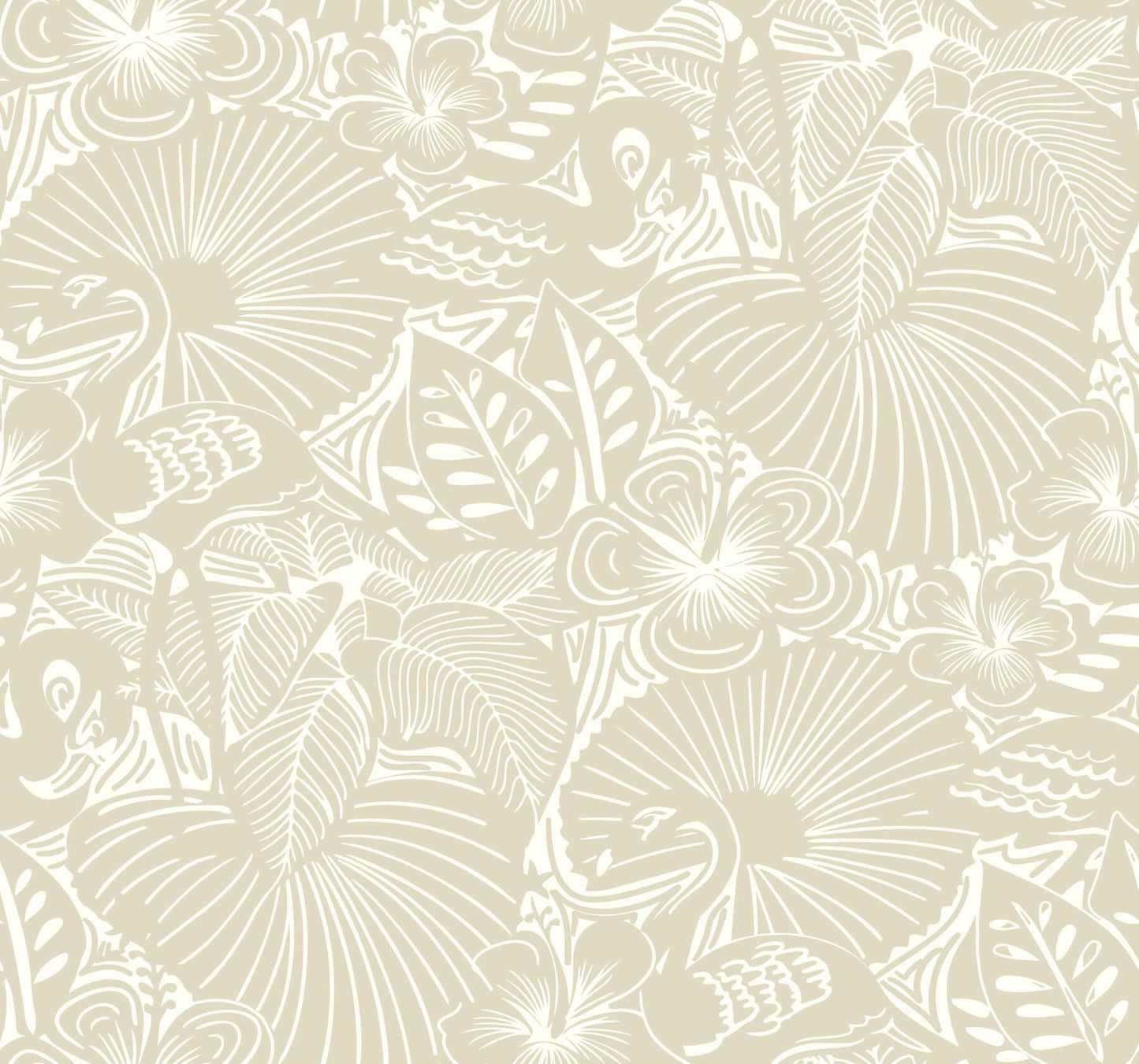 Whimsy Idalia Flamingo Wallpaper