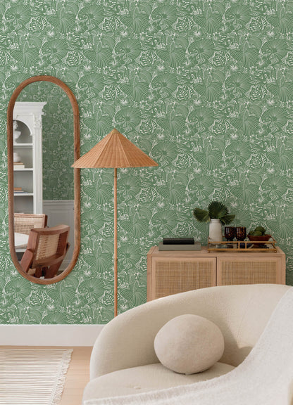 Whimsy Idalia Flamingo Wallpaper