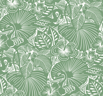 Whimsy Idalia Flamingo Wallpaper