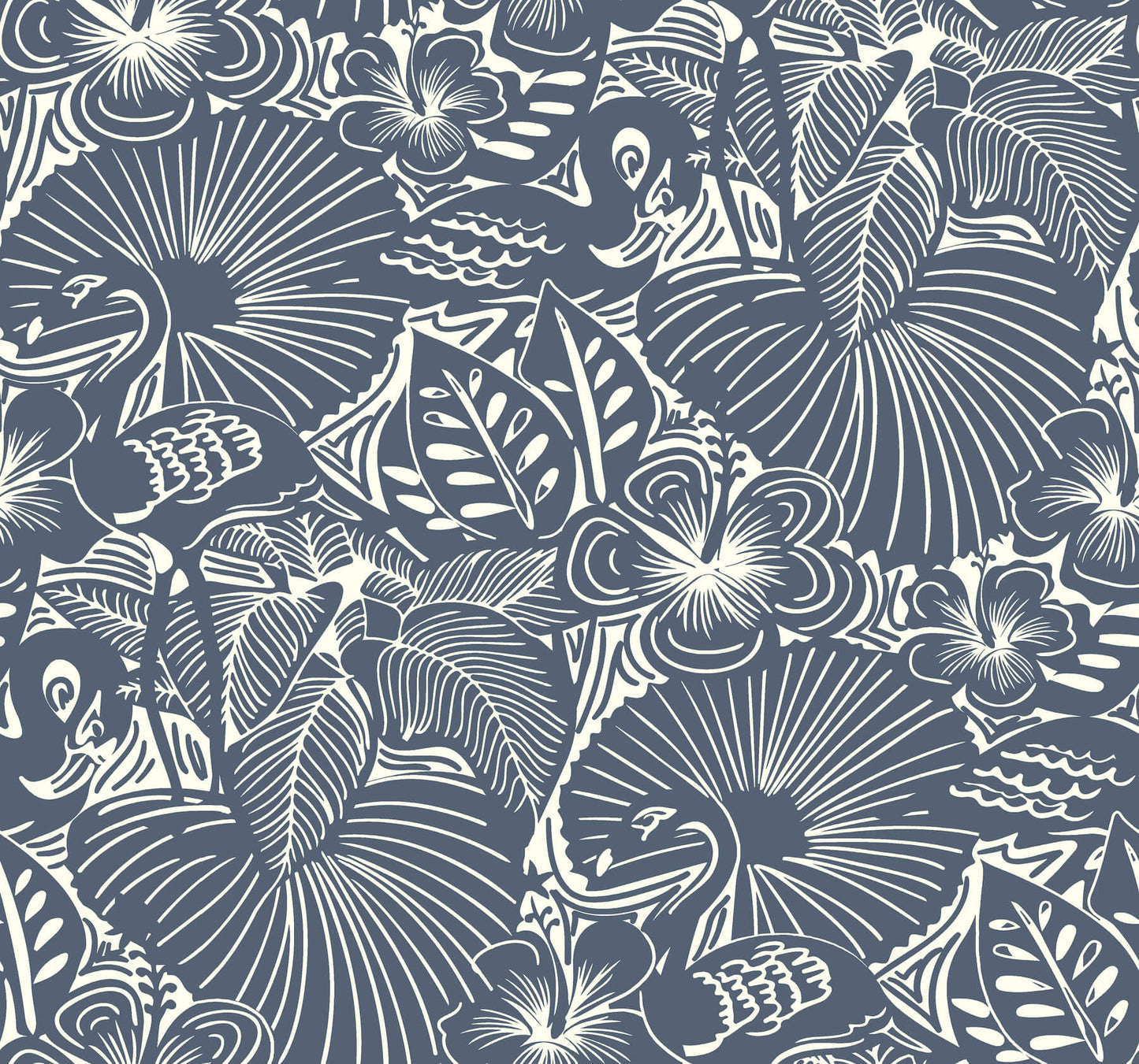 Whimsy Idalia Flamingo Wallpaper