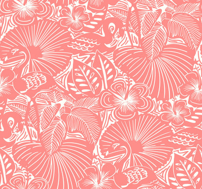 Whimsy Idalia Flamingo Wallpaper