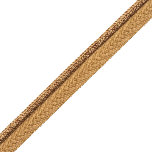 1/4" Le Jardin Silk Cord With Tape Trim by Samuel & Sons in Antique Gold