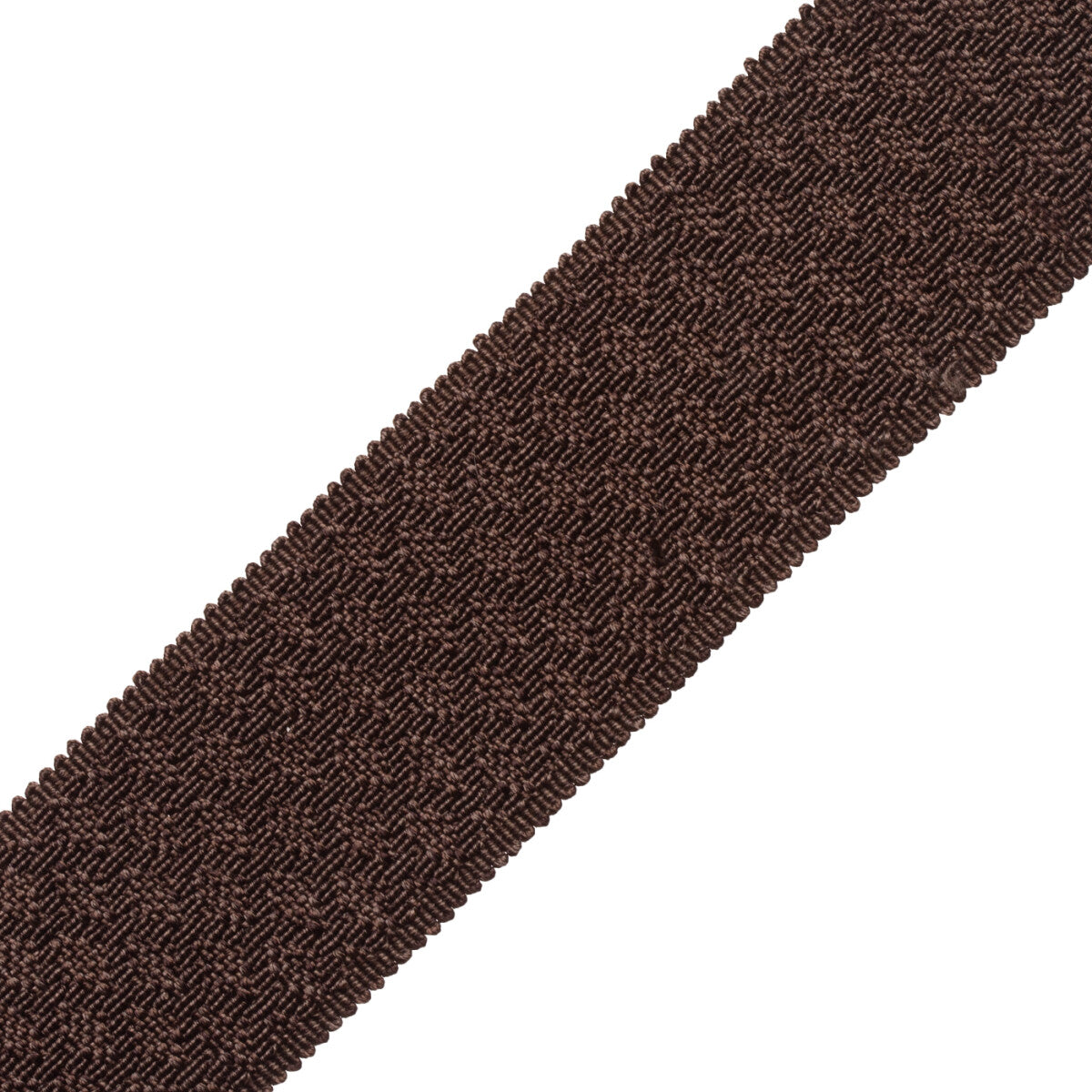 1.75" Le Jardin Silk Border Trim by Samuel & Sons in Espresso