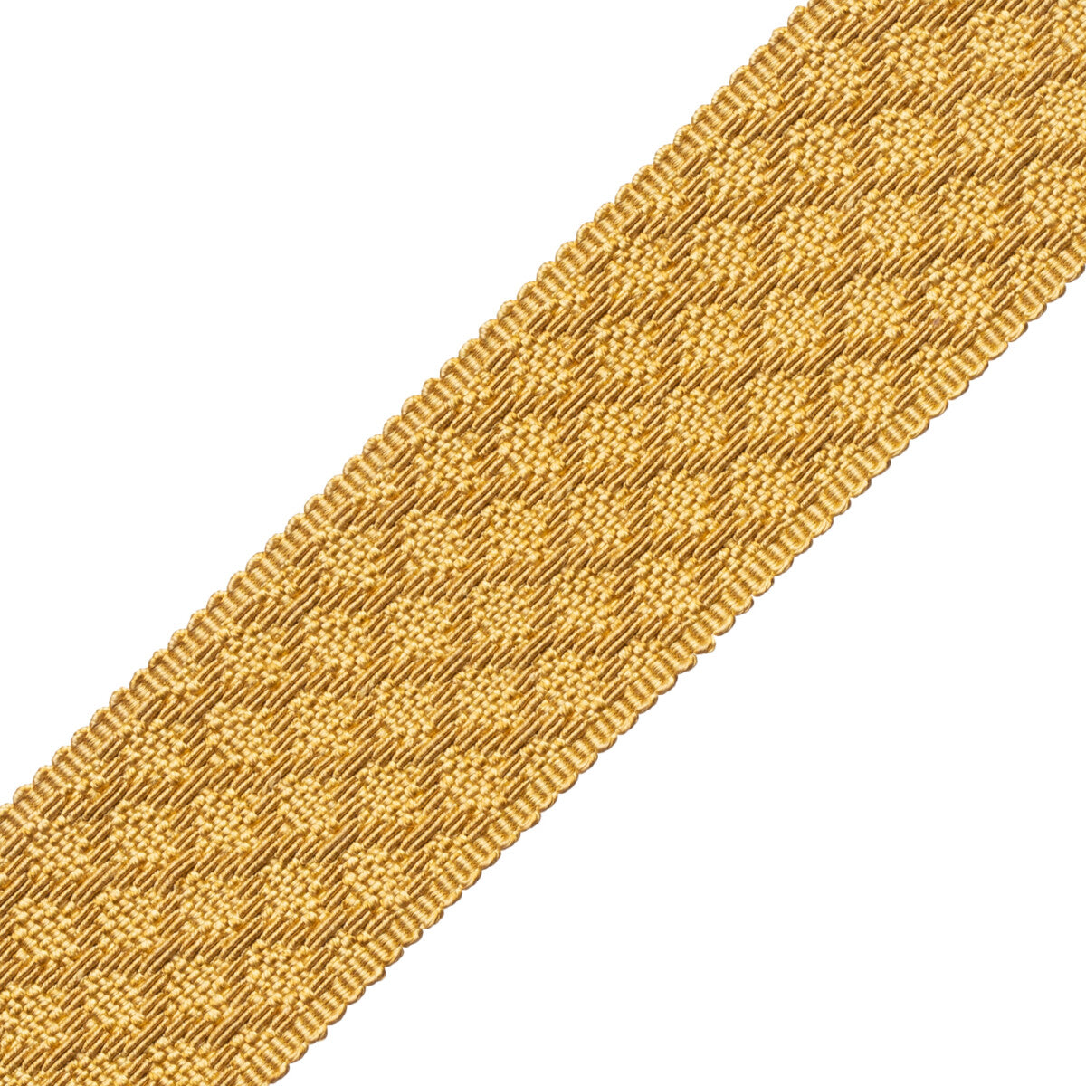 1.75" Le Jardin Silk Border Trim by Samuel & Sons in Goldenrod