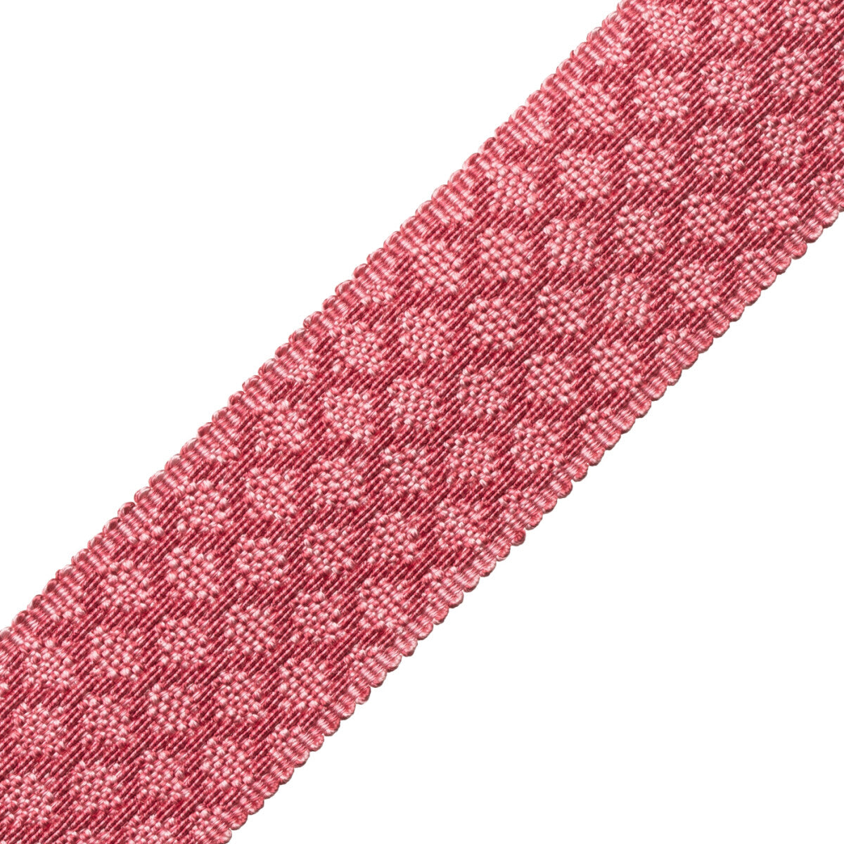 1.75" Le Jardin Silk Border Trim by Samuel & Sons in Flamingo