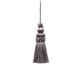 3" Le Jardin Silk Key Tassel by Samuel & Sons in Lavender