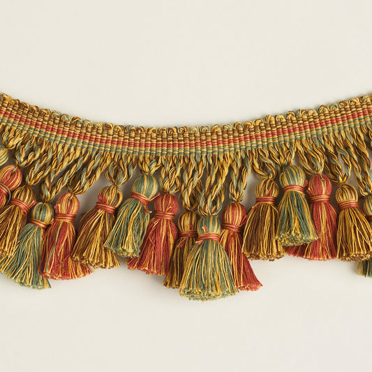 413 Tassel Fringe Trim by George Spencer Designs in Melon