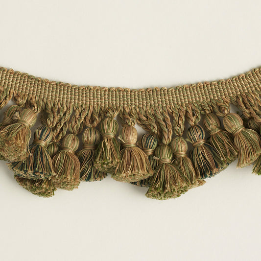 413 Tassel Fringe Trim by George Spencer Designs in Sage
