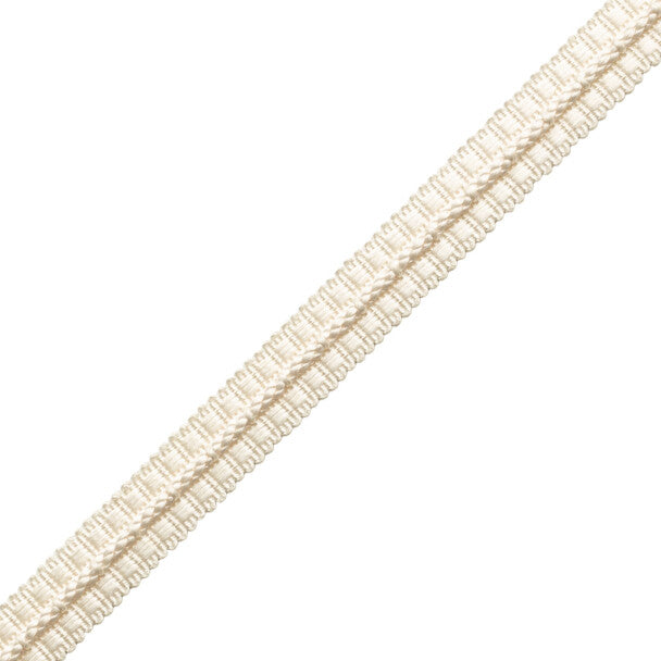 1/2" Le Jardin Silk Gimp Trim by Samuel & Sons in Snow