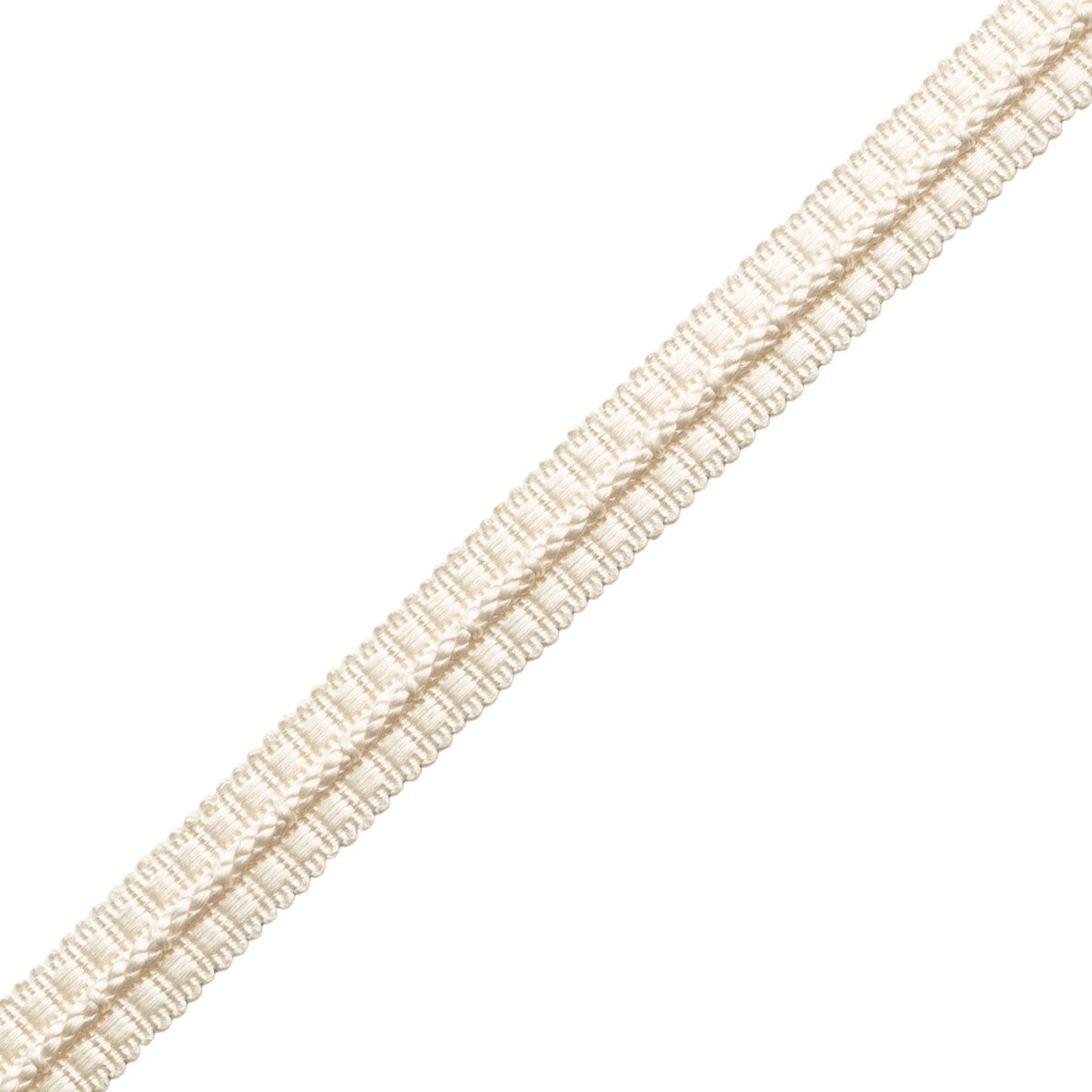 1/2" Le Jardin Silk Gimp Trim by Samuel & Sons in Snow