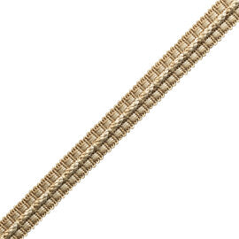 1/2" Le Jardin Silk Gimp Trim by Samuel & Sons in Bone
