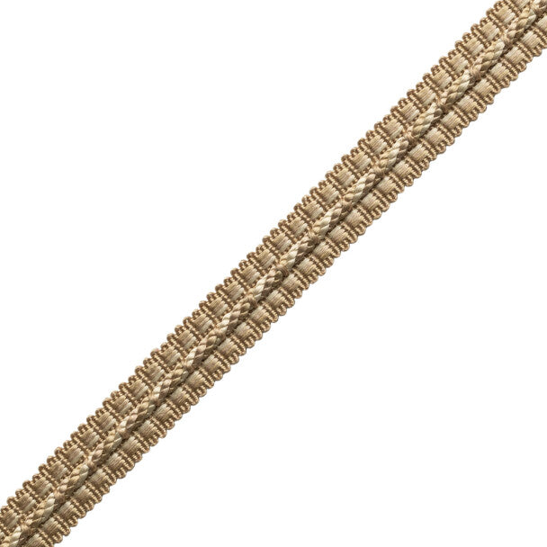 1/2" Le Jardin Silk Gimp Trim by Samuel & Sons in Sand