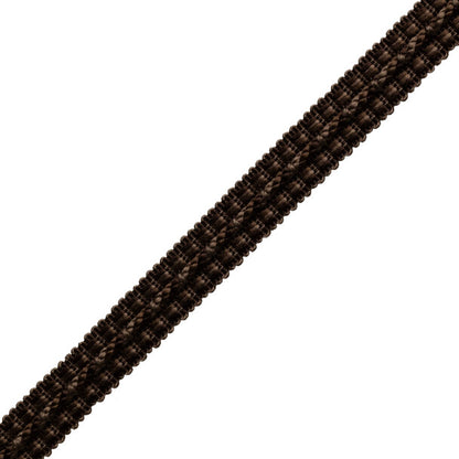 1/2" Le Jardin Silk Gimp Trim by Samuel & Sons in Chocolate