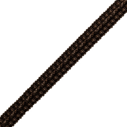 1/2" Le Jardin Silk Gimp Trim by Samuel & Sons in Chocolate