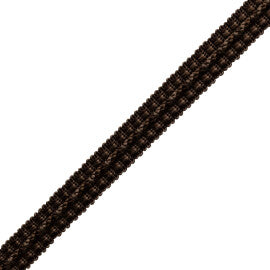1/2" Le Jardin Silk Gimp Trim by Samuel & Sons in Chocolate