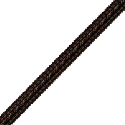 1/2" Le Jardin Silk Gimp Trim by Samuel & Sons in Espresso