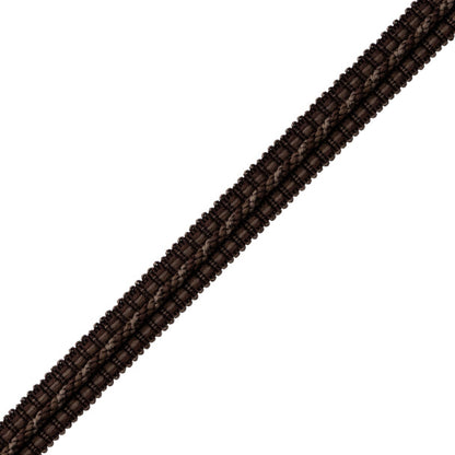 1/2" Le Jardin Silk Gimp Trim by Samuel & Sons in Espresso