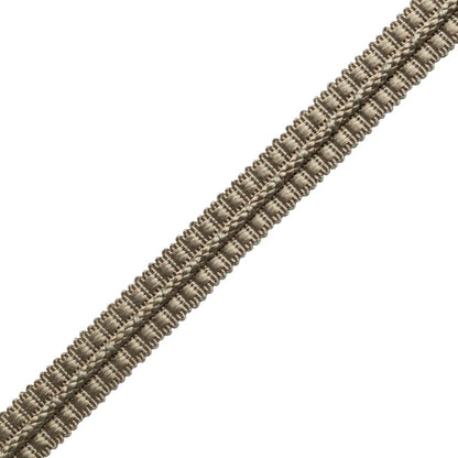 1/2" Le Jardin Silk Gimp Trim by Samuel & Sons in Steel