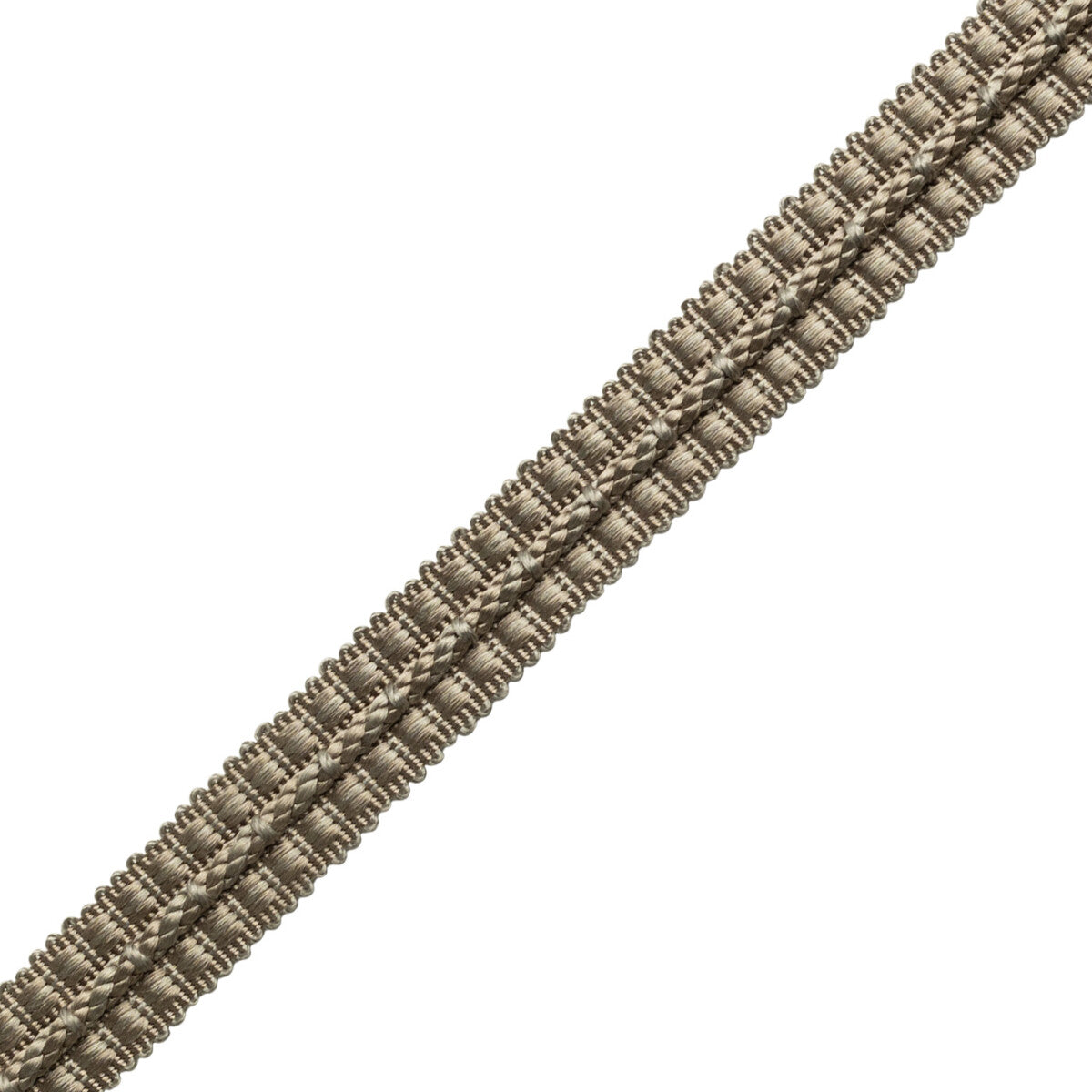 1/2" Le Jardin Silk Gimp Trim by Samuel & Sons in Steel
