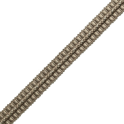 1/2" Le Jardin Silk Gimp Trim by Samuel & Sons in Steel